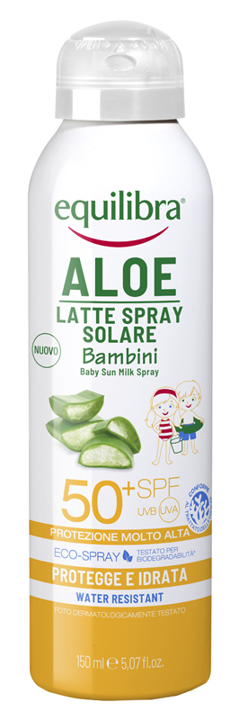 LATTE SPRAY SOLARE BIMBO 50+ 150 ML - Farmacia De Pasquale