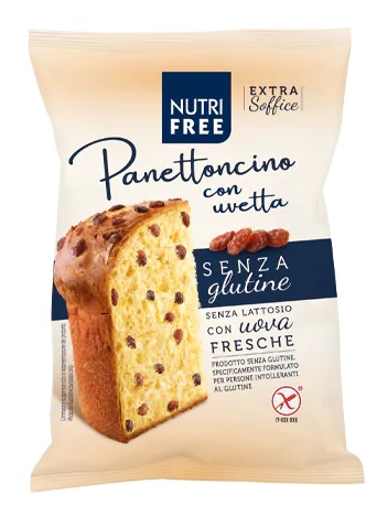 NUTRIFREE PANETTONCINO CON UVETTA 100 G - Farmacia De Pasquale