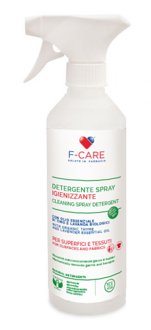 F CARE SPRAY IGIENIZZANTE BIO 500 ML - Farmacia De Pasquale