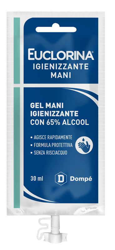 EUCLORINA GEL MANI IGIENIZZANTE 30 ML - Farmacia De Pasquale