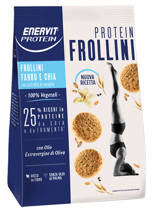 ENERVIT PROTEIN FROLLINI FARRO CHIA 200 G - Farmacia De Pasquale