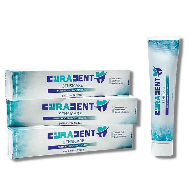 CURADENT DENTIFRICIO SENSICARE DENTI SENSIBILE 75 ML - Farmacia De Pasquale