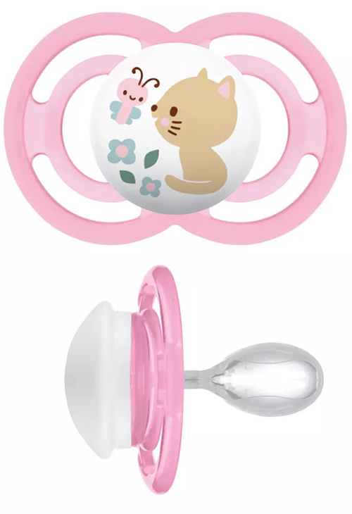 MAM SUCCHIETTO PERFECT 16+ SILICONE SINGLE BOX FEMMINA - Farmacia De Pasquale