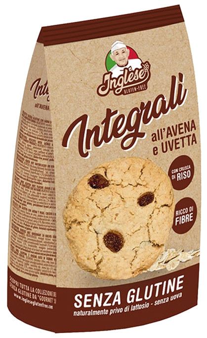 INGLESE BISCOTTI AVENA UVETTA 300 G - Farmacia De Pasquale