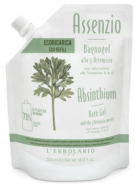 ASSENZIO BAGNOSCHIUMA ECORICARICA 500 ML - Farmacia De Pasquale