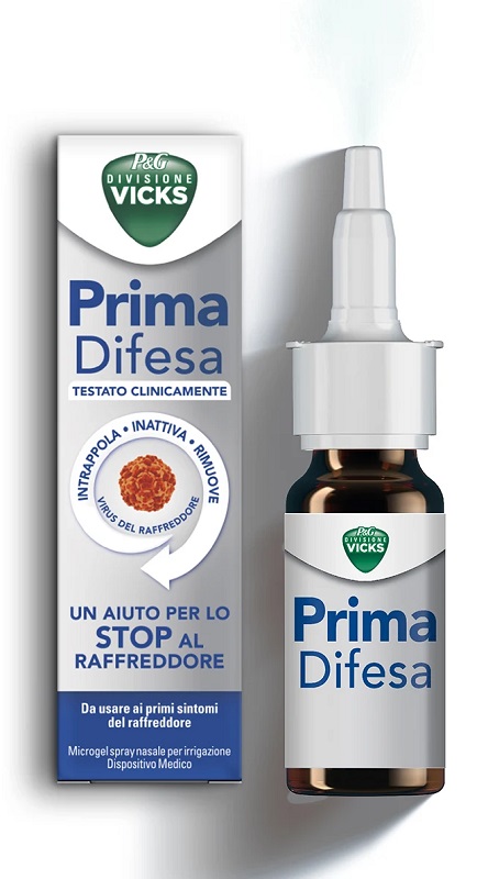 VICKS PRIMA DIFESA MICROGEL SPRAY NASALE IN MICROGEL 15 ML - Farmacia De Pasquale