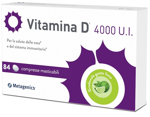 VITAMINA D 4000UI 84 COMPRESSE - Farmacia De Pasquale