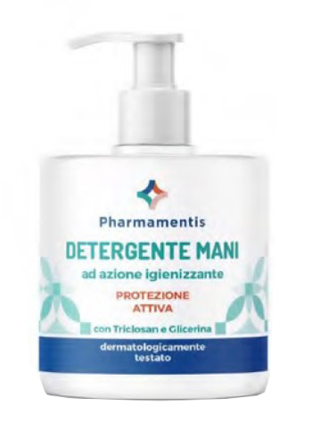 PHARMAMENTIS SAPONE DETERGENTE IGIENIZZANTE MANI 300 ML - Farmacia De Pasquale