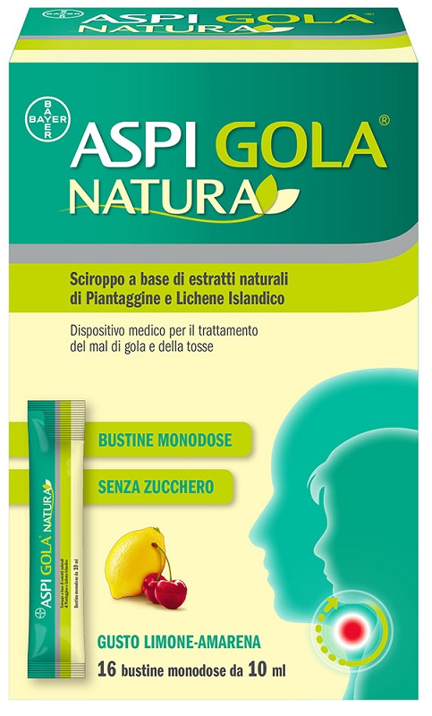 ASPI GOLA NATURA 16 BUSTINE MONODOSE DA 10 ML - Farmacia De Pasquale