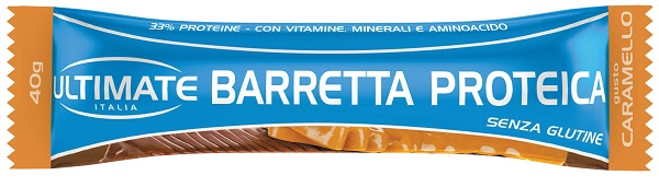 ULTIMATE ITALIA BARRETTA PROTEICA CARAMELLO 1 PEZZO - Farmacia De Pasquale