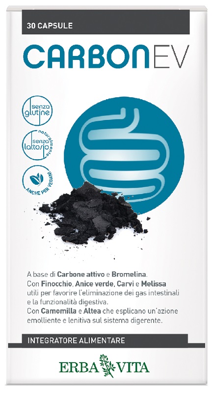 CARBON EV 30 CAPSULE - Farmacia De Pasquale