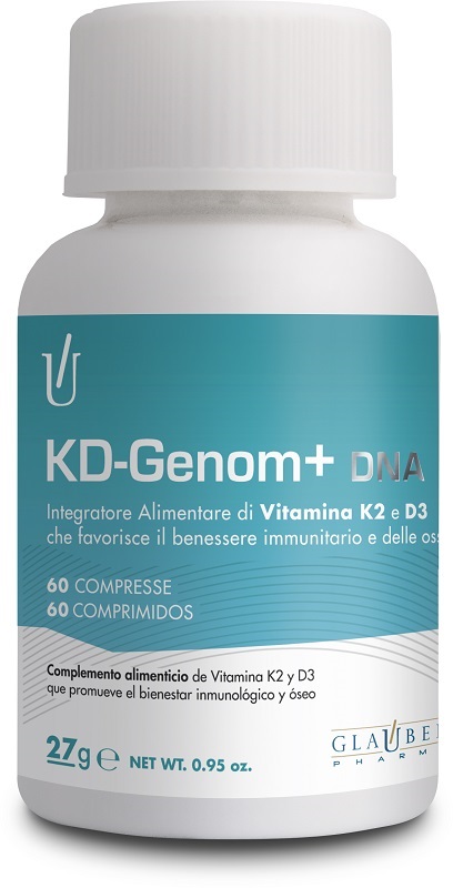 GLAUBER PHARMA KD-GENOM+ DNA 60 COMPRESSE - Farmacia De Pasquale