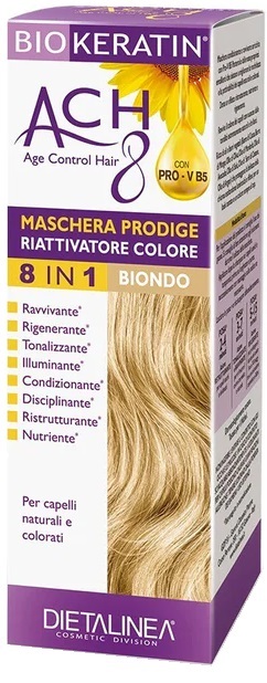 BIOKERATIN ACH8 MASCHERA PRODIGE RIATTIVATORE COLORE BIONDO 150 ML - Farmacia De Pasquale