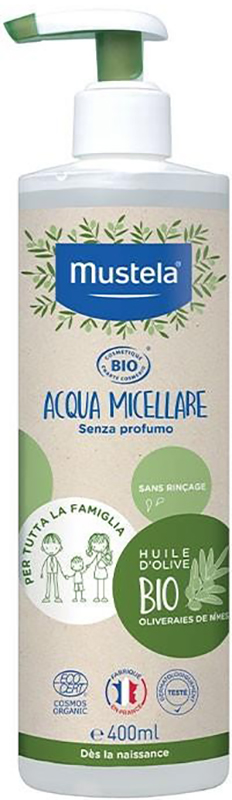 MUSTELA ACQUA MICELLARE BIO 400 ML - Farmacia De Pasquale