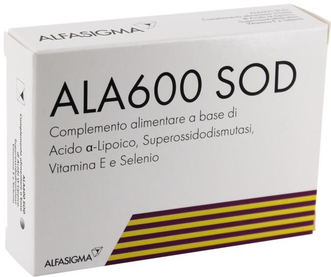 ALA 600 SOD 20 COMPRESSE - Farmacia De Pasquale