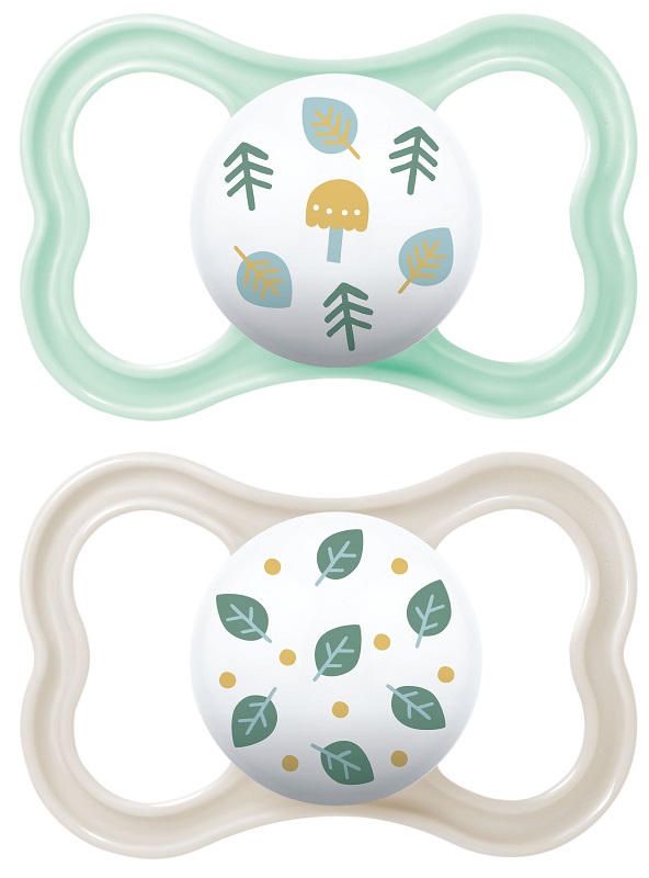 MAM AIR SUCCHIETTO 6+ MESI SILICONE MASCHIO 2 PEZZI - Farmacia De Pasquale