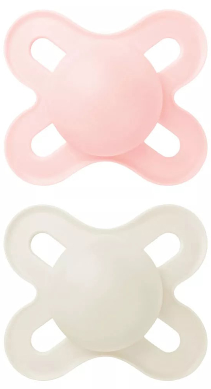 MAM SUCCHIETTO ORIGINAL START 0-2 MESI SILICONE FEMMINA 2 PEZZI - Farmacia De Pasquale