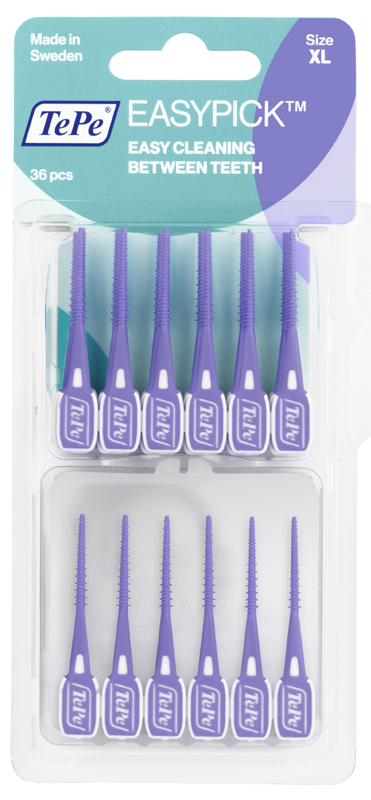 TEPE EASYPICK XL VIOLA 36 PEZZI - Farmacia De Pasquale