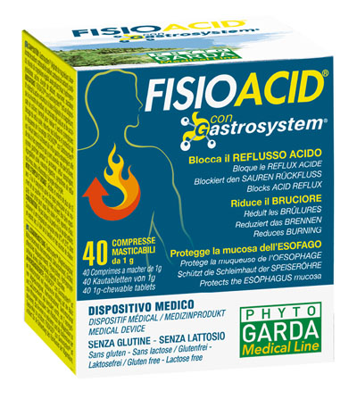 FISIOACID 40 COMPRESSE MASTICABILI - Farmacia De Pasquale