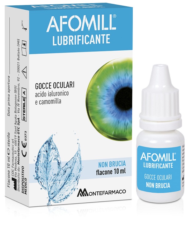 AFOMILL LUBRIFICANTE GOCCE OCULARI 10 ML - Farmacia De Pasquale