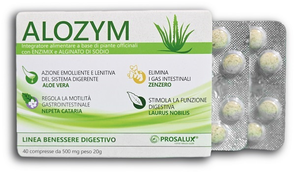 ALOZYM 40 COMPRESSE - Farmacia De Pasquale