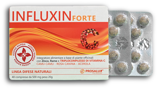 INFLUXIN FORTE 40 COMPRESSE - Farmacia De Pasquale