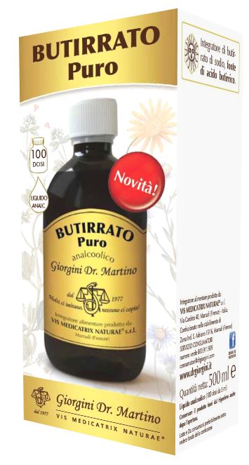 BUTIRRATO PURO LIQUIDO ANALCOLICO 500 ML - Farmacia De Pasquale