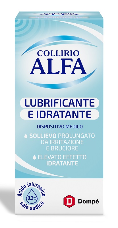 COLLIRIO ALFA LUBRIFICANTE/IDRATANTE 10 ML - Farmacia De Pasquale