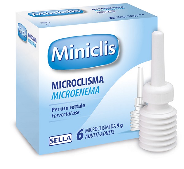 MINICLIS ADULTI 9 G 6 MICROCLISMI - Farmacia De Pasquale