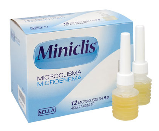 MINICLIS ADULTI 9 G 12 MICROCLISMI - Farmacia De Pasquale
