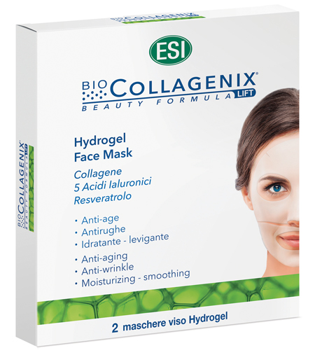 ESI BIOCOLLAGENIX HYDROGEL FACE MASK 2 PEZZI - Farmacia De Pasquale