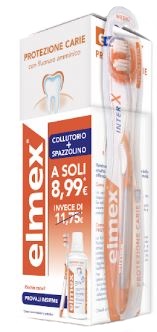 SPECIAL PACK ELMEX PROTEZIONE CARIE COLLUTORIO 400 ML + SPAZZOLINO - Farmacia De Pasquale