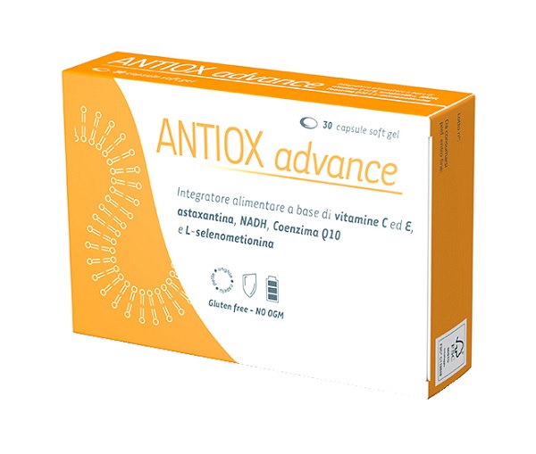 ANTIOX ADVANCE 30 CAPSULE SOFT GEL - Farmacia De Pasquale