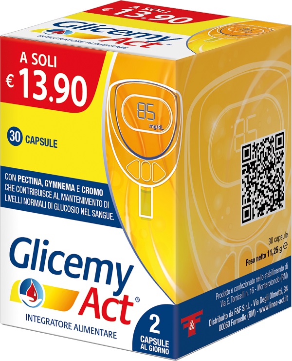 GLICEMY ACT 30 CAPSULE - Farmacia De Pasquale