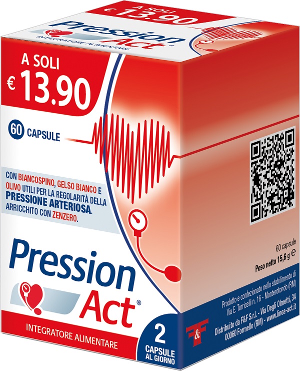 PRESSION ACT 60 CAPSULE - Farmacia De Pasquale