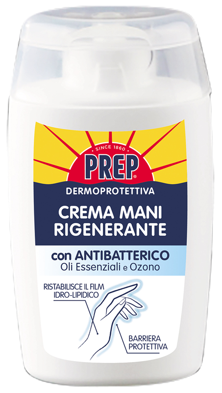 PREP CREMA MANI RIGENERANTE CON ANTIBATTERICO 100 ML - Farmacia De Pasquale