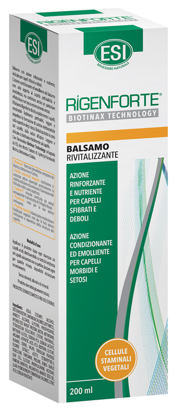 ESI RIGENFORTE BALSAMO RIVITALIZZANTE 200 ML - Farmacia De Pasquale