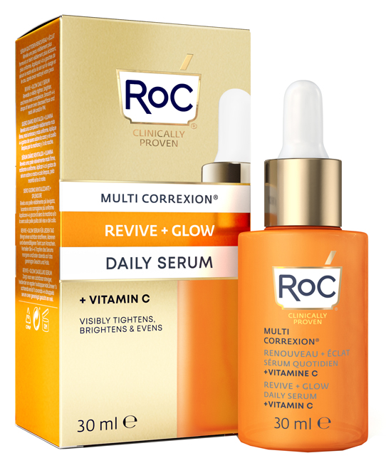 ROC MULTI CORREXION REVIVE + GLOW SIERO VISO 30 ML - Farmacia De Pasquale