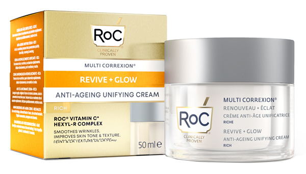 ROC MULTI CORREXION REVIVE + GLOW CREMA VISO 50 ML - Farmacia De Pasquale