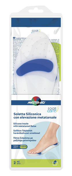 SOLETTA SILICONICA MASTER-AID FOOTCARE MEDIUM 39-40 METATARSO I5 - Farmacia De Pasquale