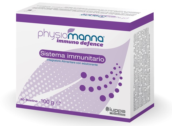PHYSIOMANNA IMMUNO DEFENCE 20 BUSTE STICK DA 5 G - Farmacia De Pasquale