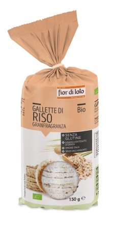 FIOR DI LOTO GALLETTE RISO GRANFRAGRANZA 150 G - Farmacia De Pasquale