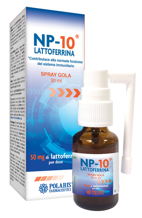 NP-10 LATTOFERRINA SPRAY GOLA 30 ML - Farmacia De Pasquale