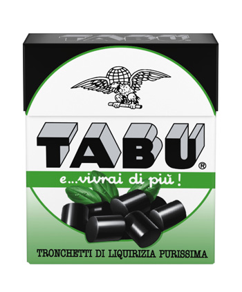 TABU TRONCHETTI LIQUIRIZIA PURISSIMA 24 G - Farmacia De Pasquale