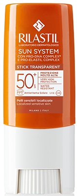 RILASTIL SUN SYSTEM PHOTO PROTECTION TERAPY SPF 50+ STICK TRASPARENTE 8,5 ML - Farmacia De Pasquale