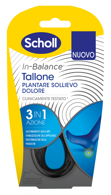 SCHOLL PLANTARE TALLONE M 2 PEZZI - Farmacia De Pasquale