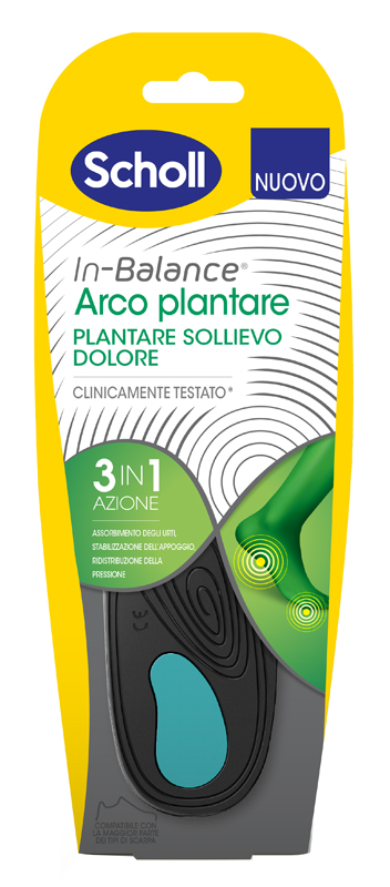 SCHOLL PLANTARE ARCO M 2 PEZZI - Farmacia De Pasquale
