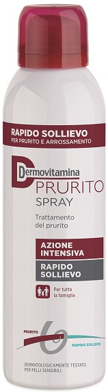 DERMOVITAMINA PRURITO SPRAY AZIONE INTENSIVA RAPIDO SOLLIEVO 100 ML - Farmacia De Pasquale