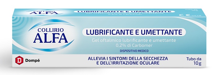 COLLIRIO ALFA LUBRIFICANTE E UMETTANTE GEL 10 ML - Farmacia De Pasquale