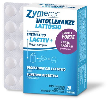 ZYMEREX INTOLLERANZE LATTOSIO 20 COMPRESSE RIVESTITE - Farmacia De Pasquale